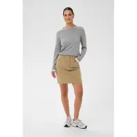 Kaffe Kabrynn Twill Skirt - Beige - 36