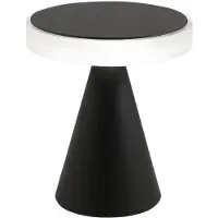 FABAS LUCE Led pöytävalaisin Neutra, himmennettävä, Musta, Makuuhuone, Metalli, Moderni
