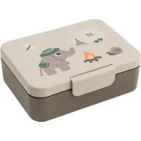 Done by Deer Lunch Box W/Divider Tiny Trails Sand - Beige - 17.5X 13X H 6.5CM