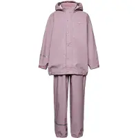 CeLaVi Basic Rainwear Set -Solid Pu - Pink - 80