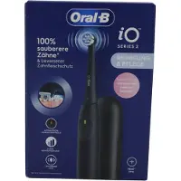 Oral-B Braun iO Series 2 Night Black Electric Toothbrush with Travel Case Black (8700216615266)