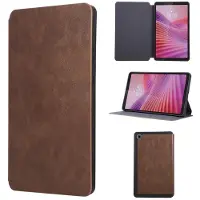 SKALO Lenovo Tab One PU-Nahka Kotelo - Ruskea