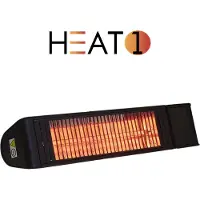 HEAT1 Terassilämmitin Eco Pro-line 2000 W, Musta
