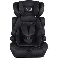 Kikid Turvaistuin Basic, 9-36 Kg Black Edition
