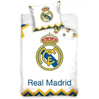 BrandMac Real Madrid Lakanasetti 140 x 200 Cm - Valkoinen - , koko One Size