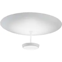 FABAS LUCE Led Yuko, himmennettävä, Valkoinen/opaali, Olohuone/ruokailutila, Metalli, Moderni