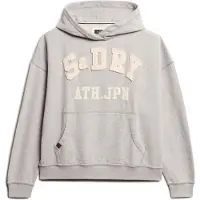 Superdry Athletic Appliq Oversize Hood - Grey - 16