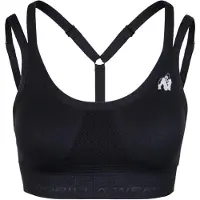 Gorilla wear Whitney saumaton urheiluliivi musta