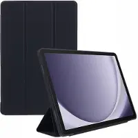 SKALO Samsung Galaxy Tab A11+ Trifold TPU Kotelo - Musta