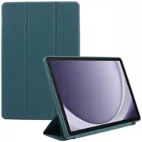 SKALO Samsung Galaxy Tab A11+ Trifold TPU Kotelo - Tummanvihreä