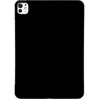 SKALO iPad Pro 13" M5 (2025) Mattamusta Erittäin Ohut TPU Suojakuori - Musta