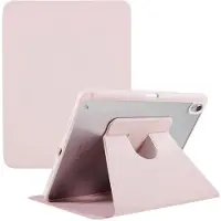SKALO PU-nahkainen kääntyvä jalusta Kotelo sopii iPad Air 11" M4 (2026) - Pinkki
