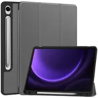 SKALO Samsung Galaxy Tab S10 Lite Trifold Kotelo - Harmaa