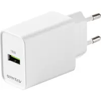 Essentials – USB wall Charger 18 W Fast charging, 1x USB-A, white (3052349)