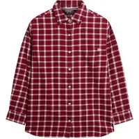 Superdry for woman. W4010500A Flannel shirt red (XXS), Casual, Cotton, Long sleeve