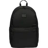 Superdry unisex. Y9110273A Backpack with patches Classic Montana black (OSFA), Casual, Polyester