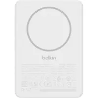 Belkin BOOSTCHARGE Slim Magnetic QI2 PowerBank 5000mAh/7.5W PD USB-C White