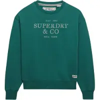 Superdry Luxe Casual Loose Crew Collegepaita