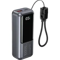 Gembird 20 W Compact fast charging power bank with LCD display - 10000 mAh