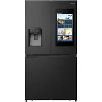 Hisense RQ760N4IFE, Vapaasti seisova, Monikäyttöovi, Musta, Ovessa, R600A, Terästä
