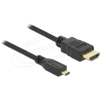 DeLOCK HDMI Micro - HDMI cable 2m black (82664)