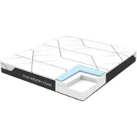 Home4You Kuka Memory Foam vaahtomuovipatja 160x200xH20cm