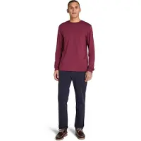 Timberland Long Sleeve Tee - Red - XXL