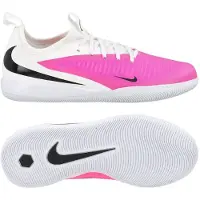 Nike Phantom 6 Academy Low Cut Ic Breakout - Valkoinen/musta/pinkki Lapset - Sisäpeli (Ic), koko 38