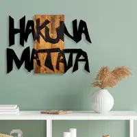 Hobby Hall Asir seinätarvike Hakuna Matata, 77x58 cm