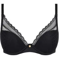 Chantelle Norah Chic Plunge T-Shirt Bra - Black - 80 D
