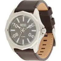Diesel Analoginen kello ruskea / hopea
