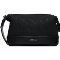 GUESS for man. PMBOSTP6241 Small black Boston toiletries bag (OSFA), Casual, Polyester