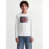 Jack & jones Jjecorp Logo Tee Play Ls O-Neck Noos Jnr - White - 140