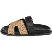 L37 HANDMADE SHOES Pistokkaat 'NOT MY PROBLEM' musta