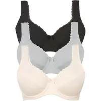 Bonprix Rintaliivi beige / harmaa / musta