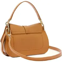 Furla for woman. WB01032-BX2045 Flow Mini brown leather bag (OSFA), Casual