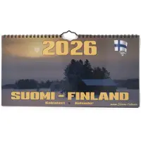 Suomen Aika Suomi-Finland Panoraama seinäkalenteri