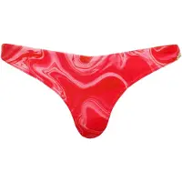 Superdry for woman. W3010389A Bold pink printed bikini bottoms with a bold design (M), Beachwear, Recycled Polister, Sustainable