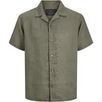 Jack & Jones Blalawrence Linen Resort Lyhythihainen Paita