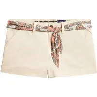 Superdry for woman. W7110393A Vintage Chino Shorts Hot beige (L), Casual, Cotton