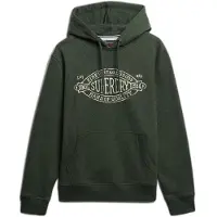 Superdry for man. M2014299A Outdoor Co Relaxed green sweatshirt (M), Casual, Cotton, Long sleeve