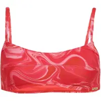 Superdry for woman. W3010392A Pink printed bralette bikini top (L), Beachwear, Recycled Polister, Sustainable