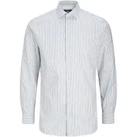 Jack & Jones Paita 'JPRBLAParker' laivastonsininen / valkoinen