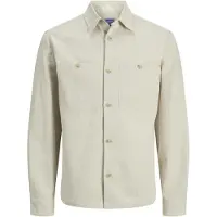 Jack & jones Paita 'JPRBLUrayle' taupe / vaaleanharmaa