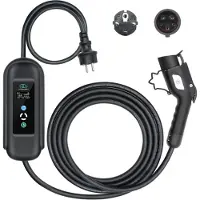 Motorwerk Sähköauton laturi 5 m | 1-vaihe | 3,7 kW | Type 1,