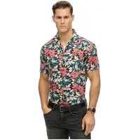 Superdry Merchant Hawaiian Lyhythihainen Paita