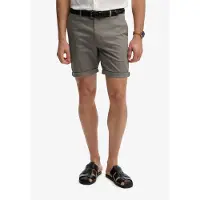Superdry for man. M7110486A Premium Regular Regular Short Chino grey (36), Casual, Cotton