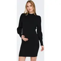 ONLY Maternity Olmkatia L/S Dress Knt Noos - Black - M