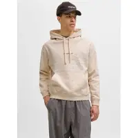 Jack & Jones Collegepaita 'JORNorrebro' tummanoranssi / villanvalkoinen