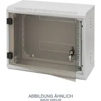 Triton Kaksiosainen kytkentäkaappi 19” 250 mm 6he